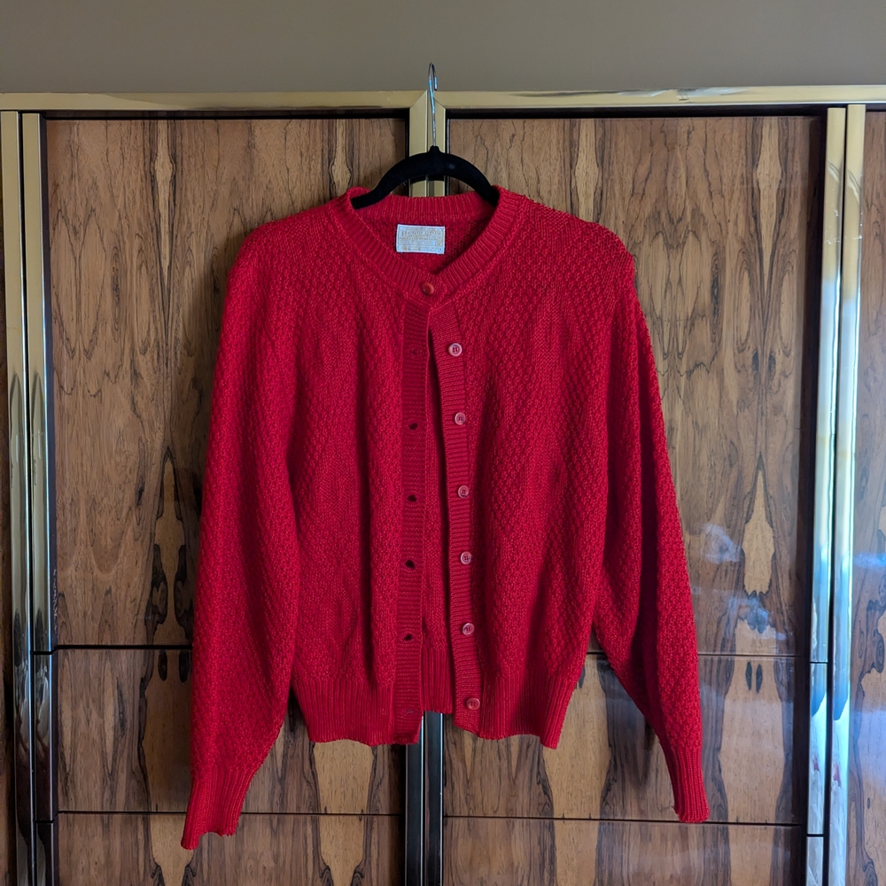 Vintage Pendleton Wool Cardigan Sweater